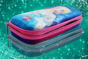 Ekan New Design Zipper Pencil Box for Girls Birthday Return Gift for Kids, 20gm Pack of 1