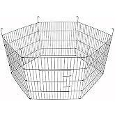 Lion Panel Fence 61x48Cm 6 Pieces For Small Breed Dogs and Rabbits