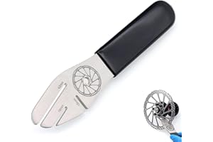 STILLWEN Llave Para Frenos de Disco Bicicleta, 1 Pcs Herramienta Cambiar Disco de Freno Bicicleta, Llave de Freno de Disco Acero Inoxidable, Herramienta Bicicleta para Corrección y Alineación de Freno de Disco