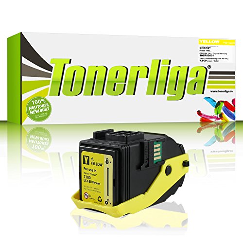 Neu Toner ersetzt Xerox 106R02601 für Phaser 7100 / Phaser 7100N / Phaser 7100DN, gelb, 100% Neuware