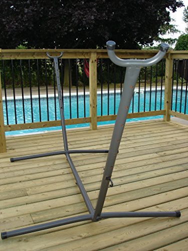 Vivere UHS8-CHA Universal Hängematte Gestel, 250cm, GrauCcharcoal - 3