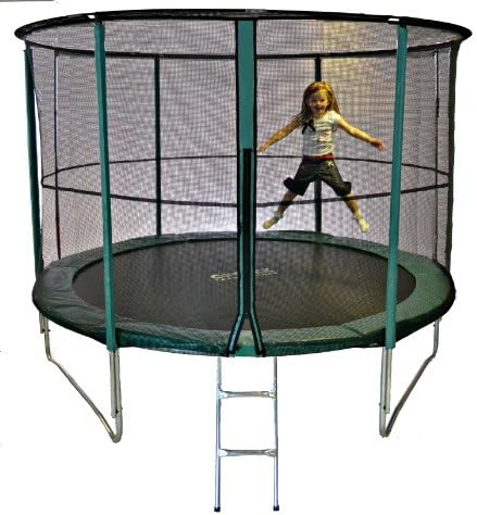 Cortez Premier 12ft Trampoline with Enclosure and Free Ladder