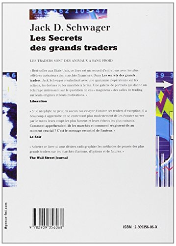 Livres Couvertures de Les secrets des grands traders: «Futures» actions, options, devises, obligations