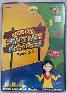 Whiz Kids - Smart Baby Maths Crazy (Ages 2-6) VCD