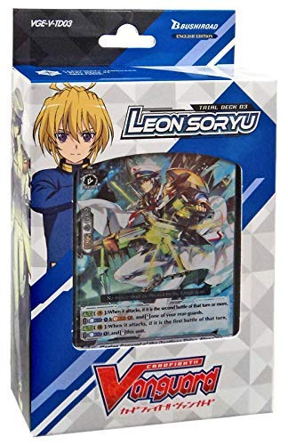 Cardfight Vanguard Vge - v - td03 - en Trail Deck  -  Leon Langley - version anglaise