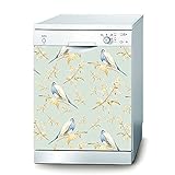 decusto Decusto Vintage Birds Wandtattoo für Spülmaschine