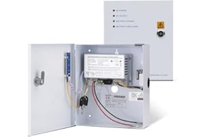 Amalocks 12v Power Supply 2A with Metal Lockable Box | Uninterruptible Power Supply | Reliable 2amp UPS DC Solution for Secure and Continuous Power Needs | Durable and Safe Design