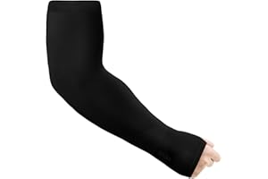 Amzpas Manicotto Braccio UV Protezione, Sport Raffreddamento dei Manicotti Anti UV Protezione, Sport Ciclismo all'aperto Guidare Protettivi Coprire per Donna e Uomo