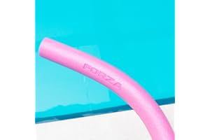 FORZA Swimming Pool Noodles – High-Density EVA Foam – Durable Buoyant Swim Aid for Adults & Kids – 5 Vibrant Colours
