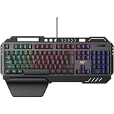 Havit Gamenote KB838L Rainbow Aydınlatma Metal Oyuncu Klavyesi