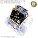 Produktbild MakerHawk DIY Smart Car BBC Micro:bit Kit Car Acrylic Programmable with Ring:bit Board and 360 Degree Servo for Road Design, Enable to Draw Graphics, Small Size with Cute Outlook for Learning and Programming(Without Micro:bit Board)