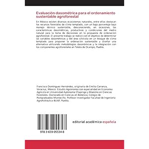 Evaluacion Dasometrica Para El Ordenamiento Sustentable Agroforestal