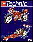Coleccionar. LEGO 8422 Technic - Moto y Coche de Carreras (año 1995)