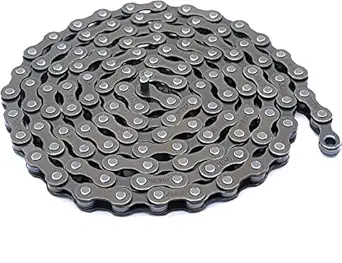 Serveuttam cycle Chain for Gear Cycle - 116 Link 1/2x3x32 Inch Long Chain for all Cycles | Easy to Install Cycle Spare Parts | Special Steel for Road Mountain Racing Cycling