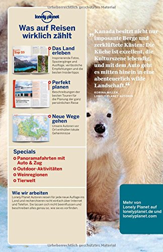 Book's Cover of Lonely Planet Reiseführer Kanada