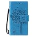 Produktbild Nancen Tasche Hülle für Sony Xperia Z3 Compact / Z3 Mini Flip Schutzhülle Zubehör Lederhülle mit Silikon Back Cover PU Leder Handytasche im Bookstyle Stand Funktion Kartenfächer Magnet Etui Schale