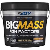 Bigjoy Bigmass Gh Factors Carb Powder - Chocolate Flavored 1 Pack (1 X 5000 G)