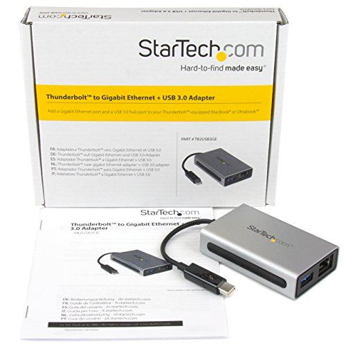 StarTech TB2USB3GE Gigabit Ethernet mit USB 3.0 Adapter - 8
