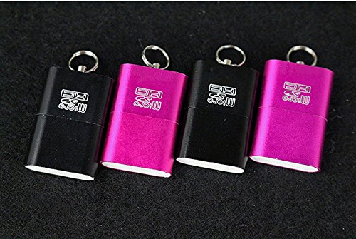 Demarkt Adapter Kartenleser T-Flash / TF Micro SD USB 2.0 Für win7 Lila 1 PC - 3