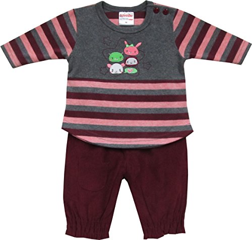 Schnizler Baby Girls Tracksuit -  Pink - 3-6 Months