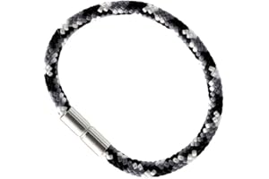 ZISANO Switch Armbänder - Versch. Farben & Größen - Segeltau Herren Damen - Magnetverschluss - Edelstahl Chakra Armband Herren - Schmuck Damen-Geschenke für Frauen