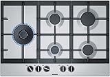 Hogar y cocina Siemens EC7A5SB90 Encimera Gas, INOX, 75 cm