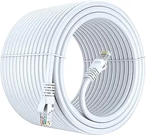 FEDUS 20M 65 Feet High Speed RJ45 F/UTP cat6 Ethernet Patch Cable LAN Cable Internet Network Computer Cable Cord Gigabit Category 6 Wires for Modem, Router, Foiled W/Unshielded Twisted Pair (F/UTP)