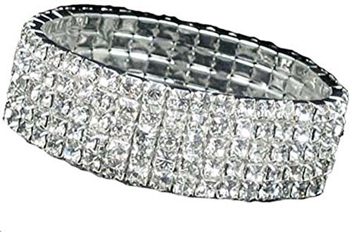 WAWO - Pulsera elástica de brillantes
