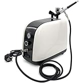 Rox 0067 Profesyonel Airbrush Kompres&ouml;r Mini Boya Tabancası Seti