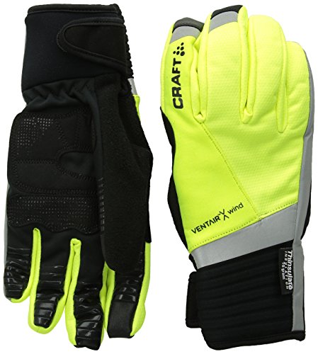 Craft Guantes Shield Bike Amarillo Flúor M