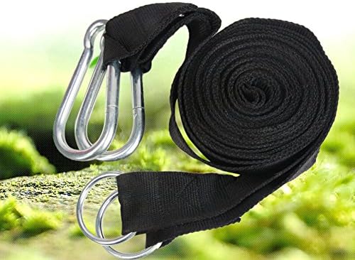 Hammock Straps-800kg Load Capacity Total/2*8cm Locking Carabiner/2 PCS Hammock Tree Straps 300x5cm-HEAVY DUTY &amp; HIGH QUALITY For Outdoor Indoor Garten Camping