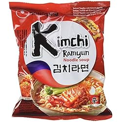 Nong Shim Nouilles Instantanées Kimchi Ramen 120 g - Pack de 20