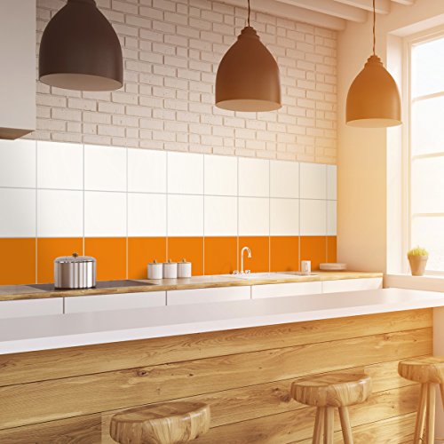 Wandkings Fliesenaufkleber für Küche und Badezimmer, 20 x 20 cm, 200 Stück – Farbe wählbar - 4