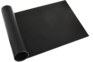 GQC BBQ Grillmatten,BBQ Antihaft Grillfolie Wiederverwendbar PFOA-Frei Grillpapier Grill-und Backmatte für Fleisch, Fisch und Gemüse BBQ und Backen Grill zubehöre Mat(180x40 cm)