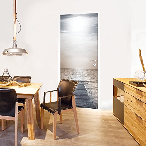 Eurographics DD-DT7086 Deco Door, Türtapete, Fototapete für die Tür, Step into the Moonlight, 92 x 202 cm - 2