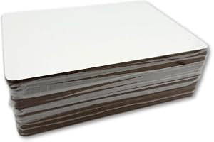 XL matt sublimering bordstabletter MDF kork baksida värmepress tomma för affärs- och personliga behov multipack 1-80 paket (1