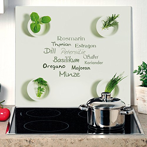 Kesper 36594 Multi-Glasschneideplatten „Kräuter“ - 2