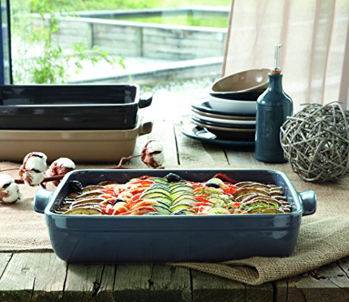 Emile Henry EH979644 Gratinform Rechteckig, Bleu pavot - 2