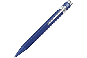 Caran d'Ache Bolígrafo 849 Classic Line azul lacado, grosor de trazo: M, color de escritura: azul, longitud: 13 cm, 0846.159