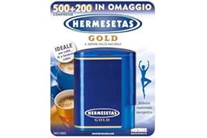 BRACCO Sweetener Hermesetas Gold 500 + 200 Tablets