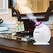 KINGDOMCARES Nano Ionic Hot Mist Facial Steamer Clear Blackheads Thermal Steamer Acne Fat Granule Warm Mist Moisturizing Cleansing Pores Personal Skin Care Sauna SPA Facial Atomizer Hydration Face Sprayer Rose