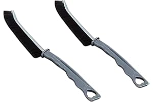 LERYVEO Spazzola per la pulizia delle fessure delle fessure | Spazzola per la pulizia delle fessure con setole dure | Spazzolino da bagno | Spazzola a setole dure per la pulizia di bagno, cucina, doccia, WC