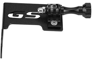 Broco Supporto Gopro, Staffa di supporto fotocamera anteriore sinistra per moto per B-MW R1200GS LC R1200GS LC ADV per GoPro per accessori moto Nero(Nero)