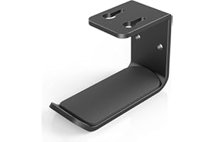 Funngy Kopfhörer Halter,Headset Halter Kopfhörerhalterung Wandhalterung Headset Halterung mit Silikon-Pad Kopfhörers Haken Kopfhörers Halterung für Drahtlose und Drahtgebundene Gaming Headset
