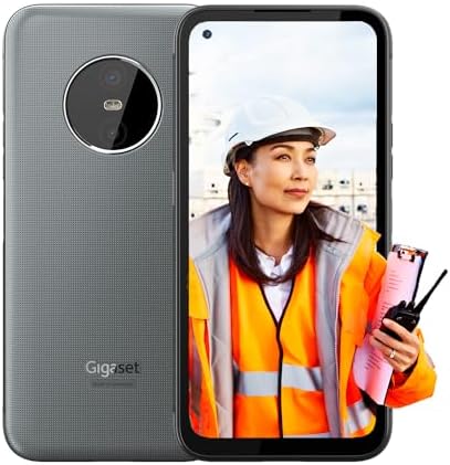 Gigaset GX6 PRO lo smartphone 5G rugged per il tuo business -impermeabile e antipolvere IP68, standard militare - display 6,6" FHD+, 128GB+8GB RAM, 400 ore in standby - Capacità di Android 14, grigio