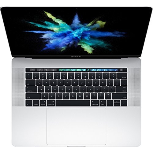Apple MacBook Pro 15-inch Laptop with Touch Bar  Intel Core i7  16 GB RAM  512 GB SSD  Radeon Pro 455  OS X 10 12 Sierra  - Silver - MLW82B A - UK Key