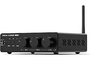 Nobsound HiFi TPA3255 Amplificador de potencia Receptor Bluetooth Casa Amplificador estéreo Reproductor de disco U (M1 Max)
