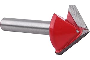 AKOZON Tornillo fresa 3D para el trabajo de madera, enrutador de ier de tungsteno, fresa para herramienta de corte Sharp V Groove 60/90/120/150 grados, 6 mm, cesador para la transformación de madera (90 grad