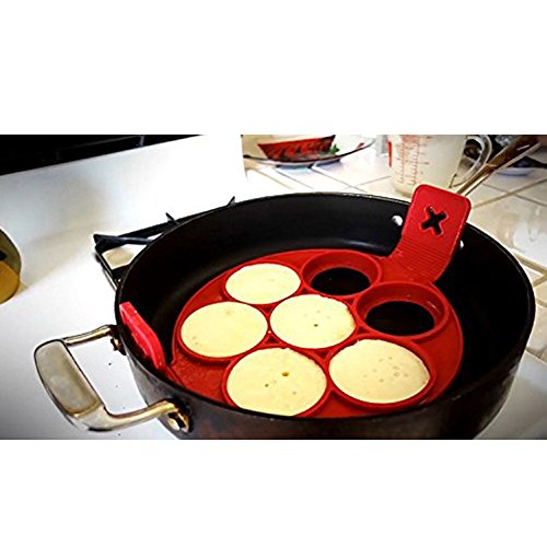 Perfect Pancakes Flippin Fantastic Omelette Pfannkuchen Silikonform Wender Maker Nackofen Topf Teller - 3