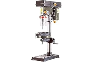 Fartools One Perceuse d'établi 450W, mandrin autoserrant 16mm CM2/MT2, 12 vitesses de rotation 220-2400tr/min, col de cygne 126mm